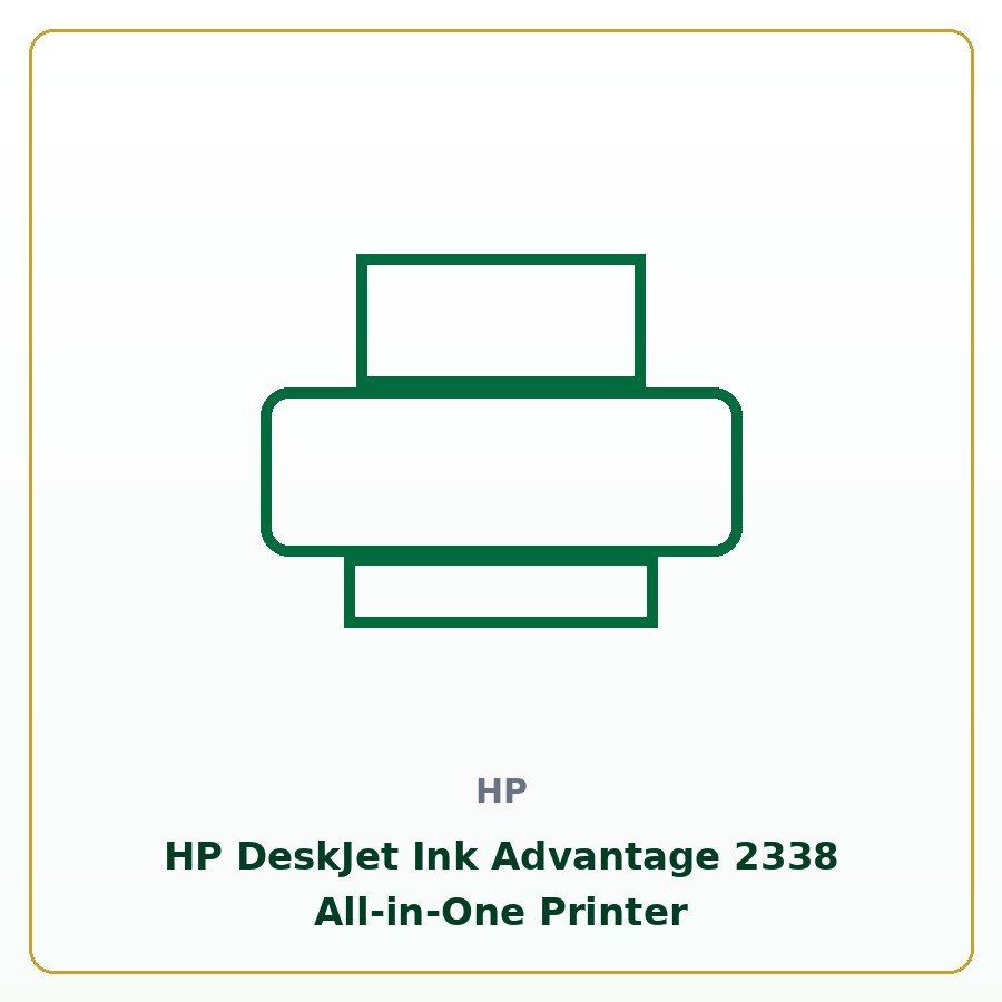 HP DeskJet Ink Advantage 2338 All-in-One Printer