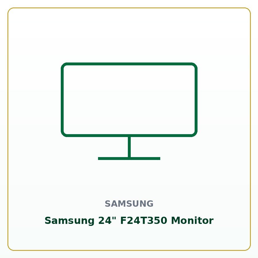 Samsung 24" F24T350 Monitor